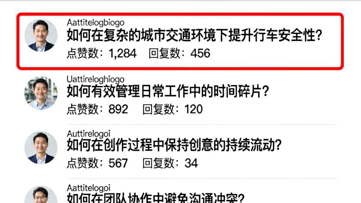 美国十次啦用户热议问答页面，多条高互动问题与详细回答并排展示